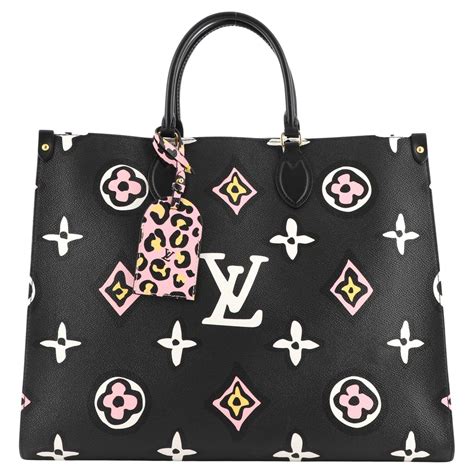 louis vuitton onthego tote wild at heart monogram giant gm|Onthego GM Monogram Giant Canvas, Brownn .